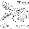 Trevi Flight Exposed Bath Shower Mixer Valve Spare Parts